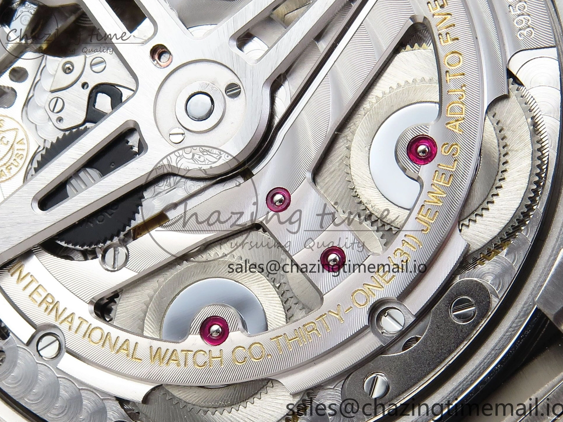 MIROTIME 0324 Portugieser Auto IWC0562A APSF 1:1 Best Edition White RG Dial on SS Bracelet A Unique 6991